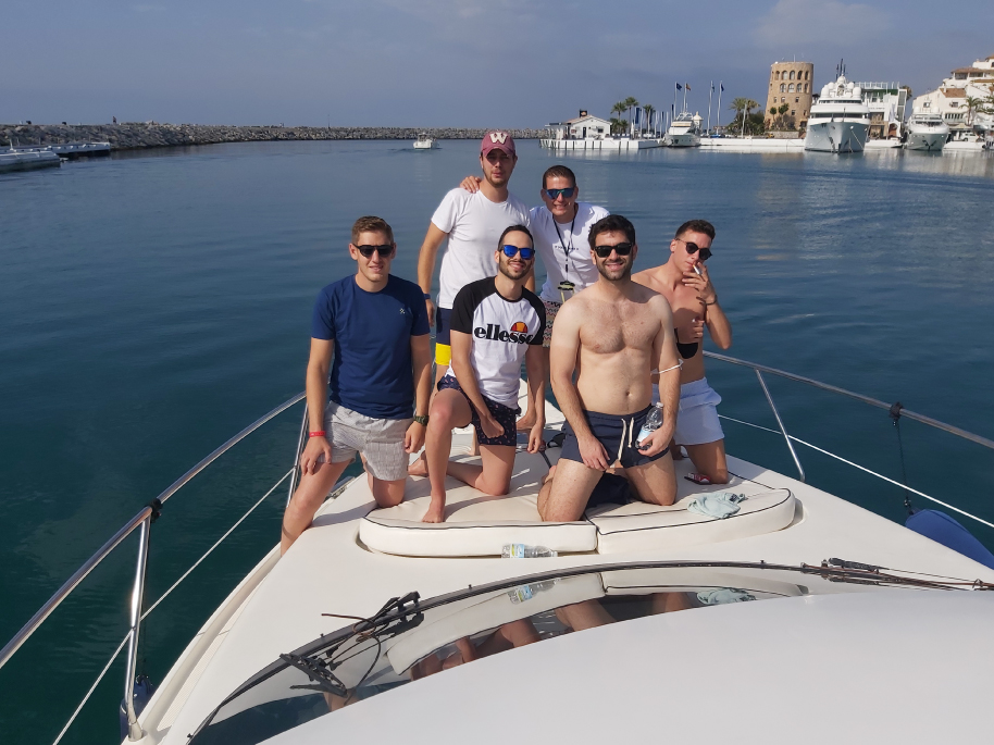 marbella catamaran party cruise