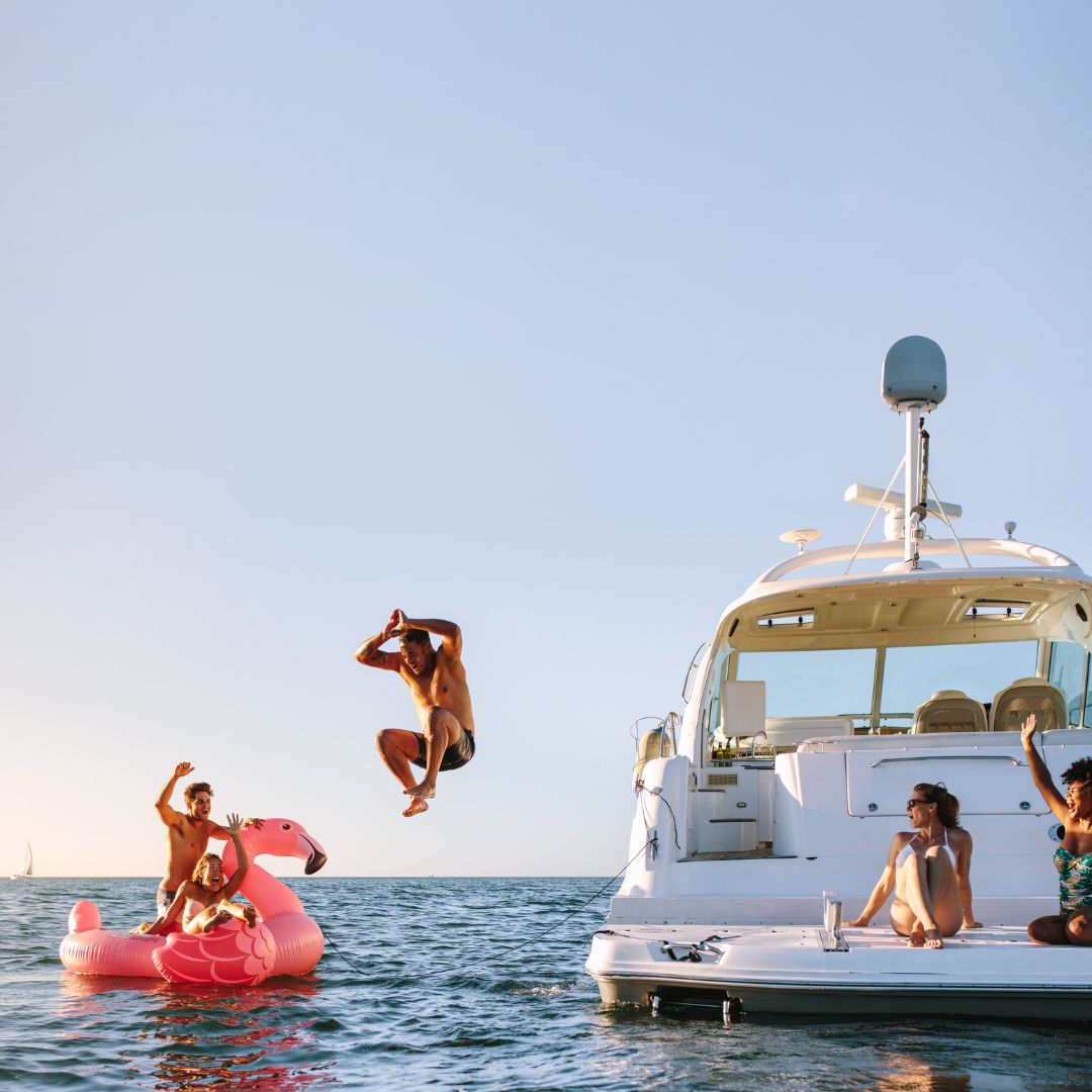 bachelor party at sea