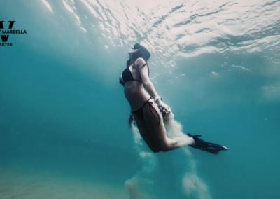 Experiencia de snorkel en Marbella desde un barco privado - Lovit Charter
